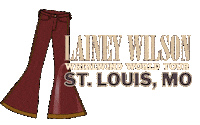 St Louis Missouri Sticker by Lainey Wilson