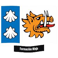 La Coruna Flag Sticker by Formación Ninja
