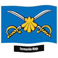 La Coruna Flag Sticker by Formación Ninja