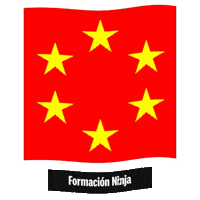La Coruna Flag Sticker by Formación Ninja