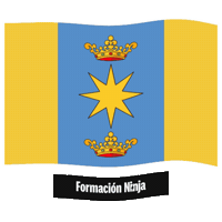 La Coruna Flag Sticker by Formación Ninja