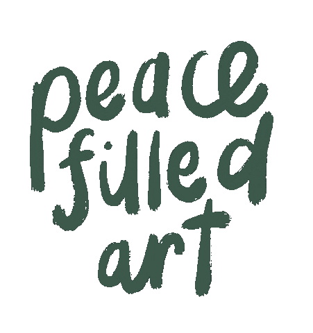 lilyandbramble giphyupload art green typography Sticker
