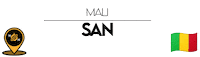 San Nn Sticker by NoirNomads