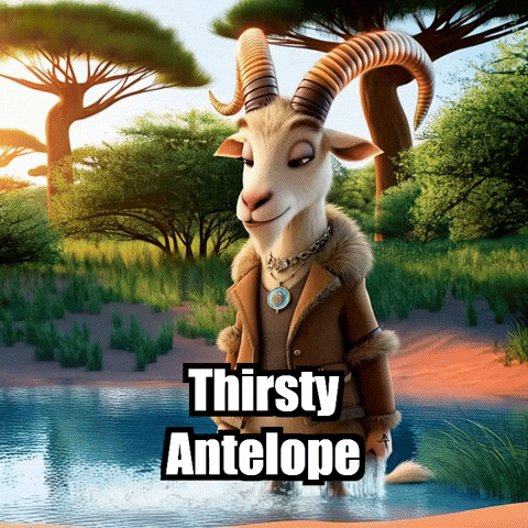 Waterhole GIF by Radiantelope