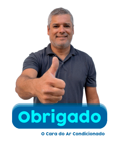 Trabalho Gratidao Sticker by O Cara do Ar Condicionado
