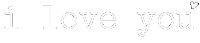 I Love You En Sticker by zfr38