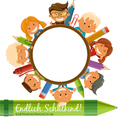 Sticker School Sticker by Kartenkaufrausch