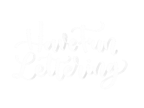 danaelettering giphyupload handlettering brushlettering レタリング Sticker