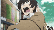 oxo_raccoon bsd bungo stray dogs dazai osamu GIF