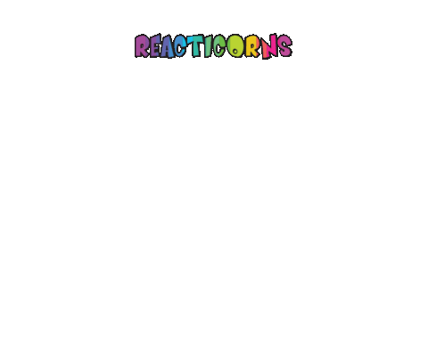 react reacticorns Sticker by Wengie