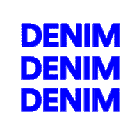 Jeans Denim Sticker by cottononkids