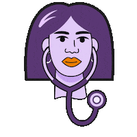 Woman Doctor Sticker by Novant Health