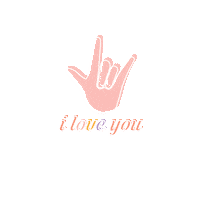DropsofDesign love pink yellow colorful Sticker