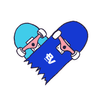 Skate Skateboarding Sticker by banco BV