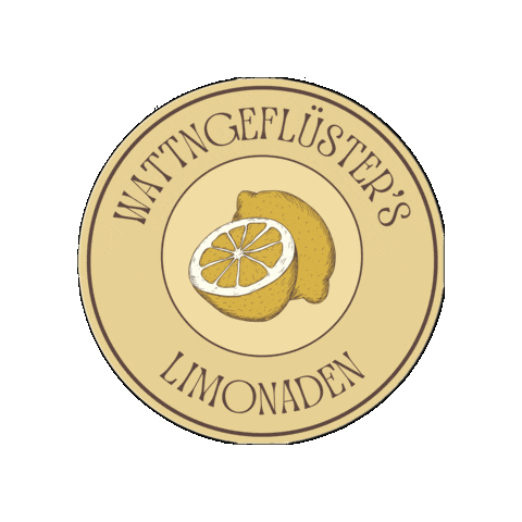 Wattnbar-Limonade giphygifmaker spiekeroog wattnbar wattngeflüster Sticker