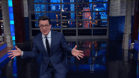 GIF by The Late Show With Stephen Colbert
