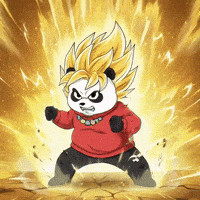 Super Sayian GIF by Pandu Pandas