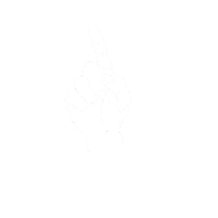 No More Hand Sticker by Cabok-lo