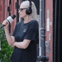 Playing Linkin Park GIF