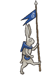 Run Rabbit Sticker by Yaza Games