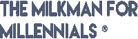 themilkmanformillennnials milk transparency almond almond milk Sticker