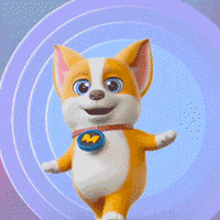 mocoaifay dance dog song corgi GIF