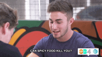 spicy food summer GIF by @SummerBreak