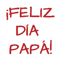 Papa Felizdiapapa Sticker by El Novillo Alegre