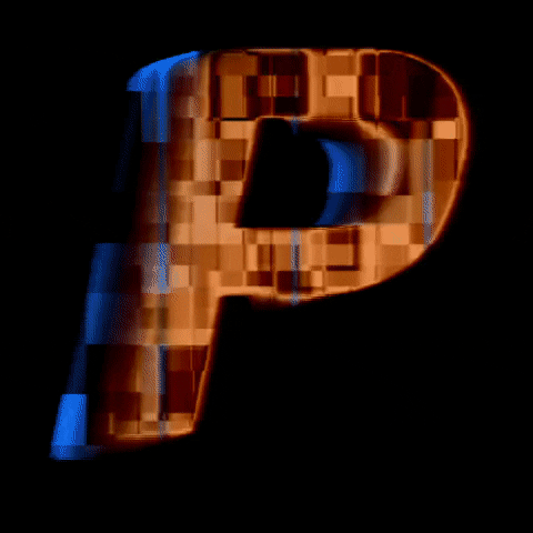 Glitch Alphabet GIF by #BASILIO