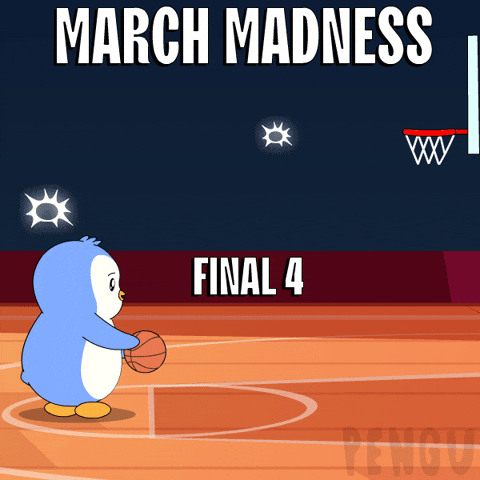 College Hoops Basketball GIF by Pudgy Penguins