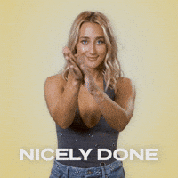 Well Done Round Of Applause GIF by Ashley Cooke
