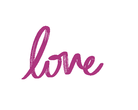 Calligraphy Love Sticker
