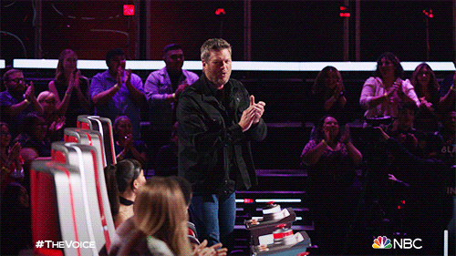 Blake Shelton Singing GIF by The Voice