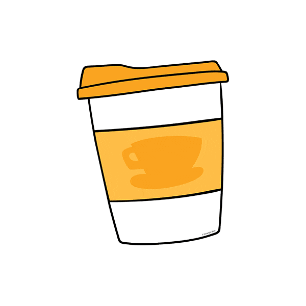 Gilmore Girls Coffee Sticker by Schoolgirl Style Classroom Decor