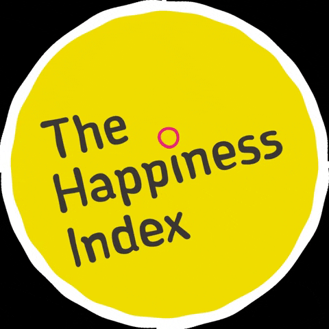 TheHappinessIndex giphygifmaker giphyattribution happy engagement GIF