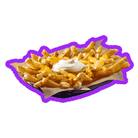 Burrito Nachos Sticker by Taco Bell Romania