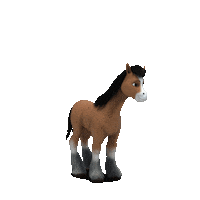 Kids Horse Sticker by DoruAnimasyon