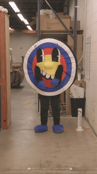 Mascot Archie GIF by Lancaster Archery Supply
