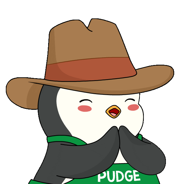 Happy Way To Go Sticker by Pudgy Penguins