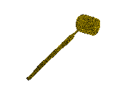 Gold Mirror Sticker by LashBeePro