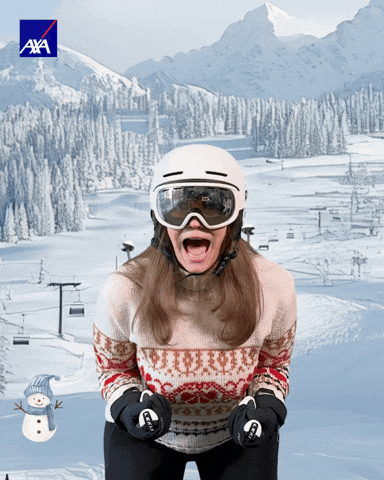 Snow Winter GIF by AXA_Deutschland
