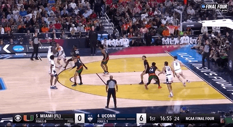 College Hoops Sport GIF by NCAA March Madness