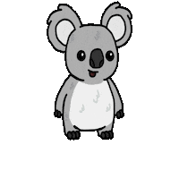 Happy Lets Go Sticker by Koala Day