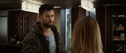 lokisilvertongue giphygifmaker avengers thor endgame GIF