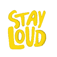davidjonwalker stay loud Sticker