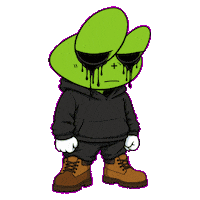 Frog Sticker by ForeverWilin