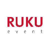 RUKUevent logo red r furniture Sticker