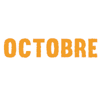 Year October Sticker