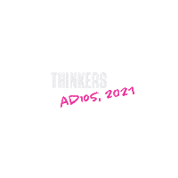 Adios2021Lab Sticker by Thinkers.: