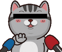 Cat Tata Sticker by VITA VITA ‧ 塔仔不正經